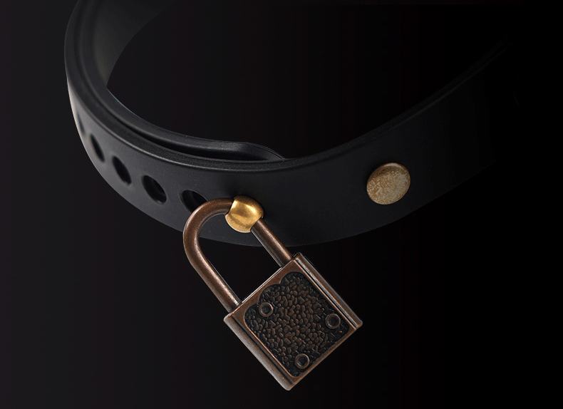 With the included QIUI app you can set yourself when you can... QIUI - Little Devil APP Controlled Collar - Black photo-7