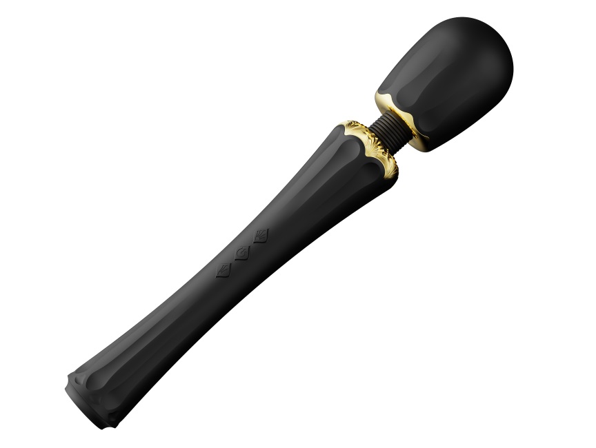 ZALO’s bestselling Legend collection has a new addition — KY... Zalo - Kyro Wand Massager - Obsidian Black photo-2