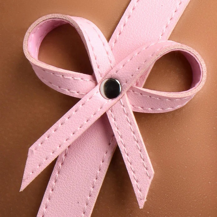 The use of your body is a gift; treat it like one with this ... Strict - Bows Bondage Harness - Pink - M/L photo-9