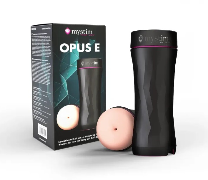 The Opus E masturbator is a true masterpiece in every possib... Mystim - Opus Anus E-Masturbator photo-5