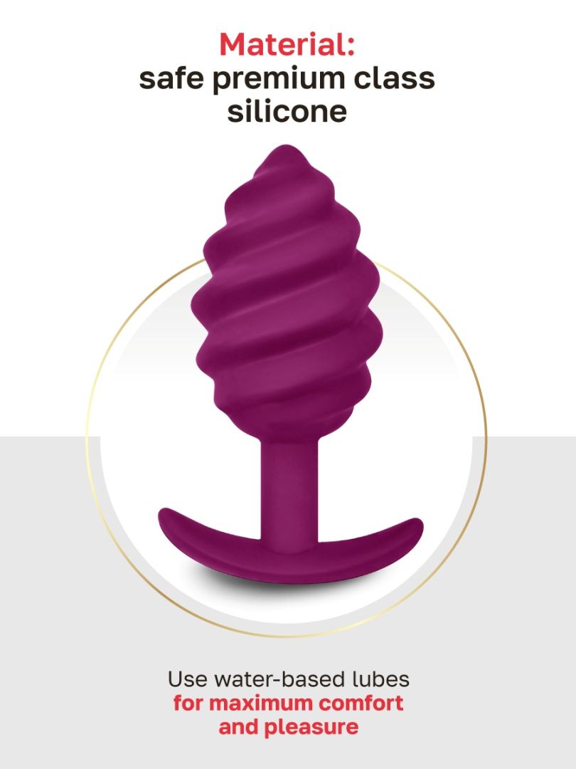 Enjoy unique sensations with the Gplug Twist 2, an ergonomic... Gvibe - Gplug Twist 2 - Sweet Raspberry photo-11