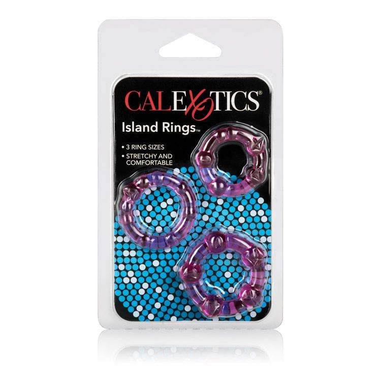 Ring the changes with the exotic Island Rings.
The trio of ... CEN - Island Rings - Pink photo-7