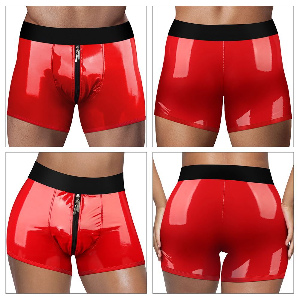 Introducing the "Chic Strap-On shorts" - an innova... Lovetoy - Chic Strap-On Shorts - Red - S/M photo-4