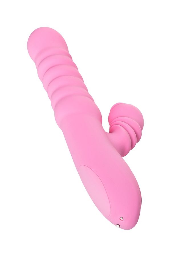 This rotating and heating rabbit vibrator has a unique clito... JOS - Lixy Up&Down Vibrator - Pink photo-7