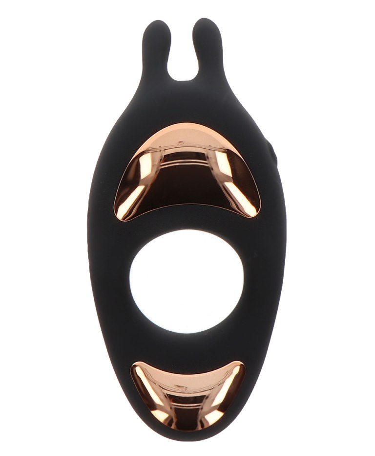 Experience the ultimate pleasure and indulge in the luxuriou... ToyJoy - Lotus C-Ring - Black photo-3