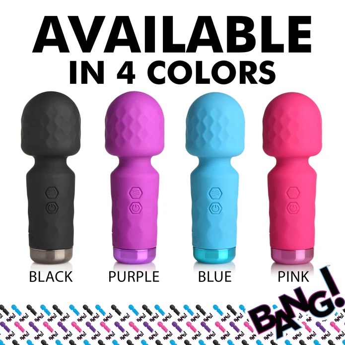 This is for the discreet hedonists. For those always ready f... Bang! - 10X Mini Wand - Pink photo-12