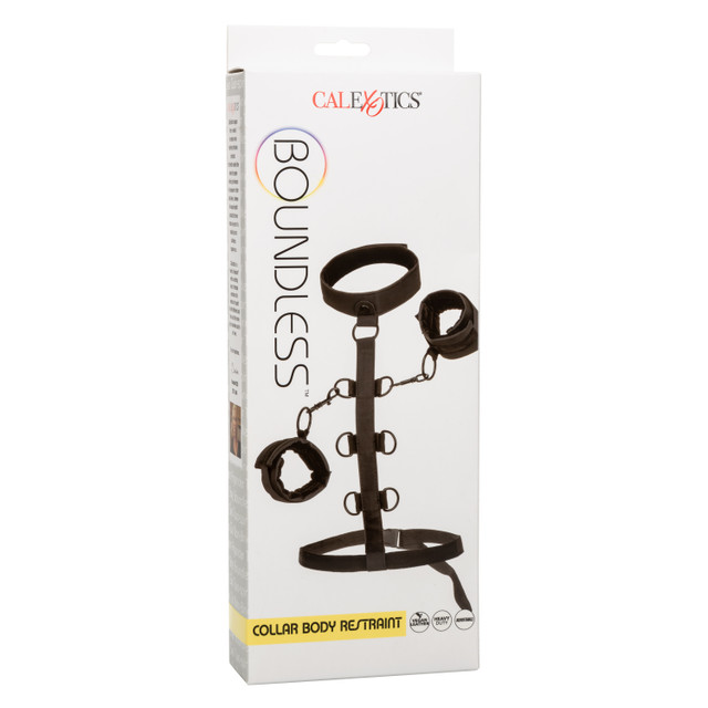 Push the boundaries of pleasure and embrace endless bondage ... CEN - Boundless Collar Body Restraint - Black photo-7