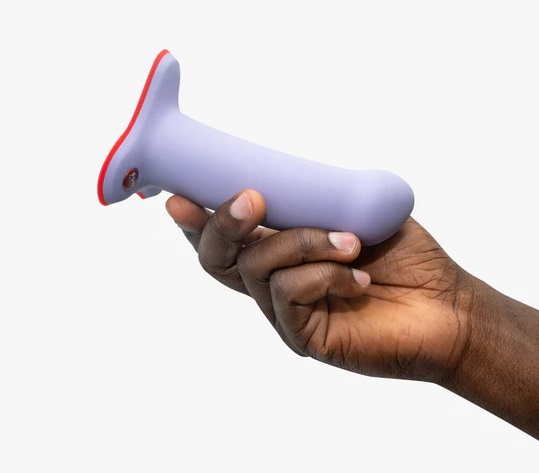 Amor is the ideal dildo for beginners, as well as as for tru... Fun Factory - Amor Dildo - Lavender photo-3