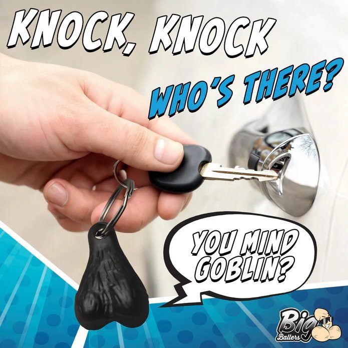 Introducing Big Nuts Keychain, for when you want to add some... Big Ballers - Nuts Keychain Set photo-2