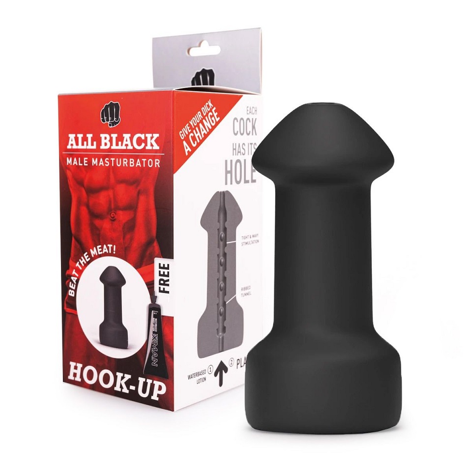 Everyone has to let themselves go at some point, but why was... All Black - Hook-Up Masturbator photo-4