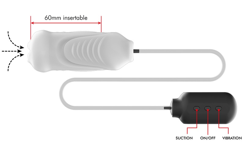 Who doesn't enjoy oral sex? What if we tell you that the... Jamyjob - Hurricane Oral Sex Stimulator - White photo-4