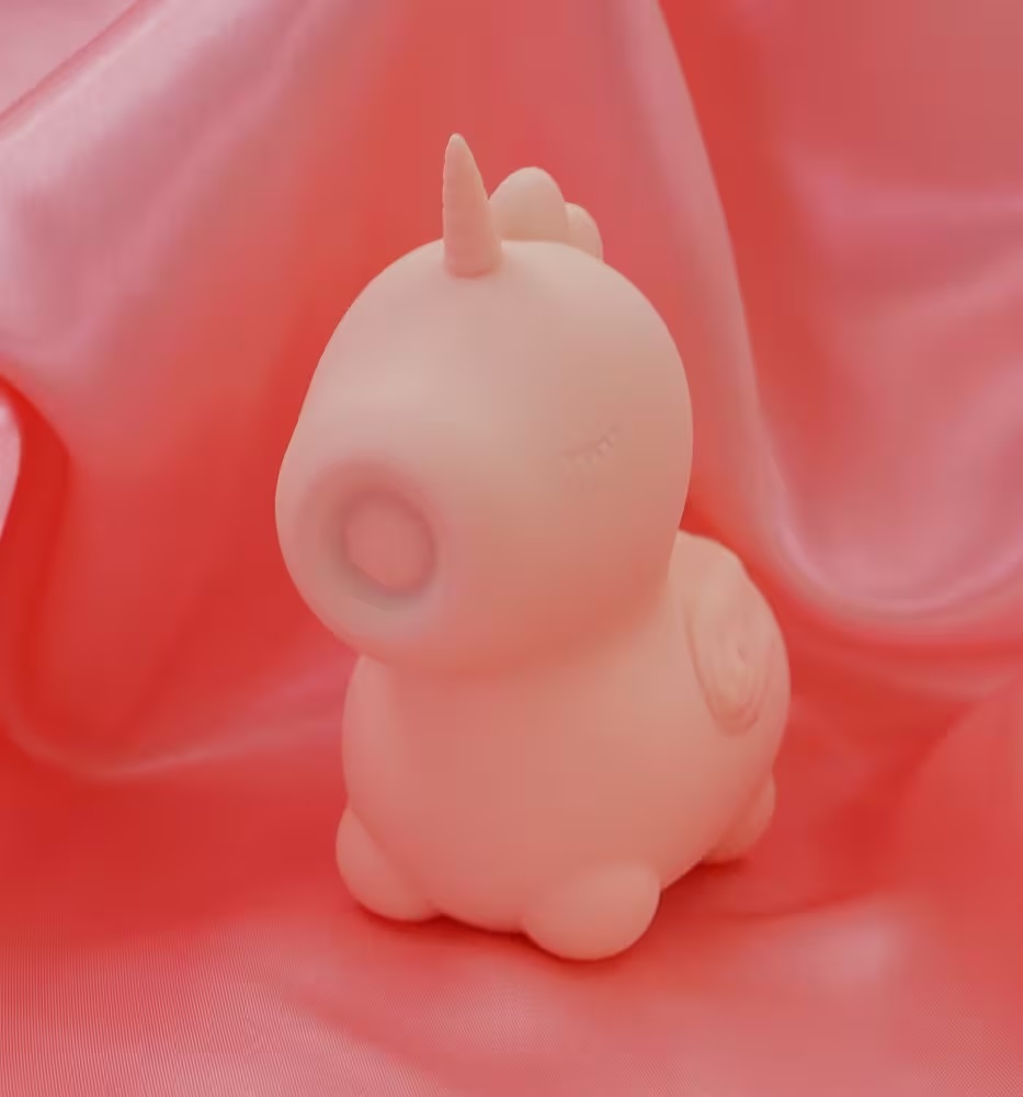 Create real magic with this discreet mini unicorn vibrator. ... Unihorn - Heart Throb Clitoral Vibe - Light Pink photo-5