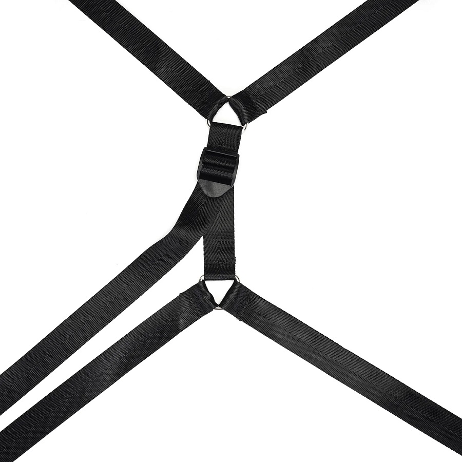 Under mattress restraint system with 4 clips, fully adjustab... Liebe Seele - Under Bed Restraint System - Silver photo-5