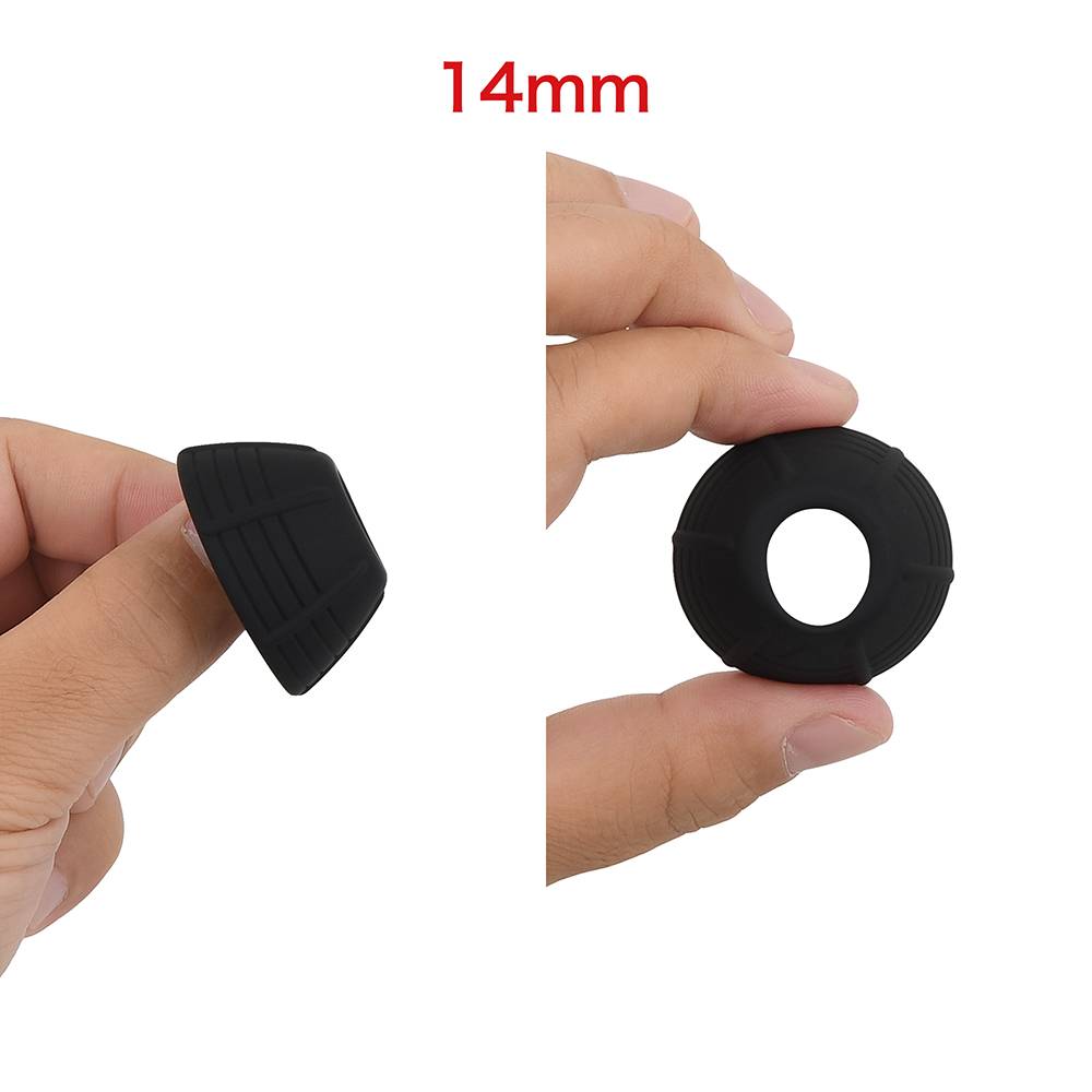 A phimotic band shaped like an umbrella. Pure silicone gives... Rends - Foreskin Bands S - Black photo-2