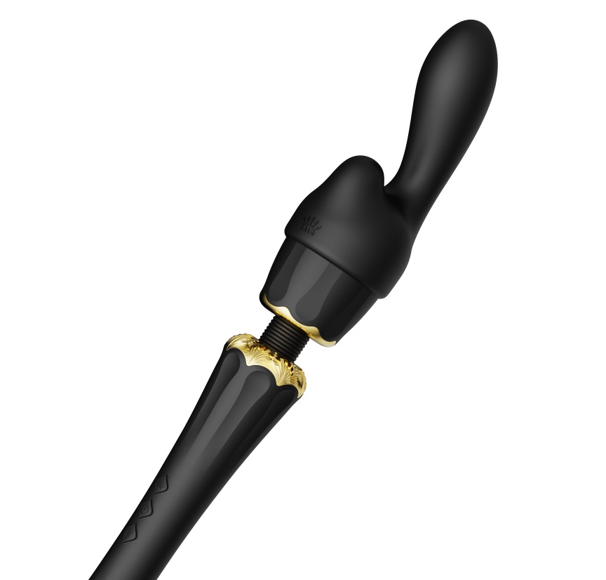 ZALO’s bestselling Legend collection has a new addition — KY... Zalo - Kyro Wand Massager - Obsidian Black photo-9