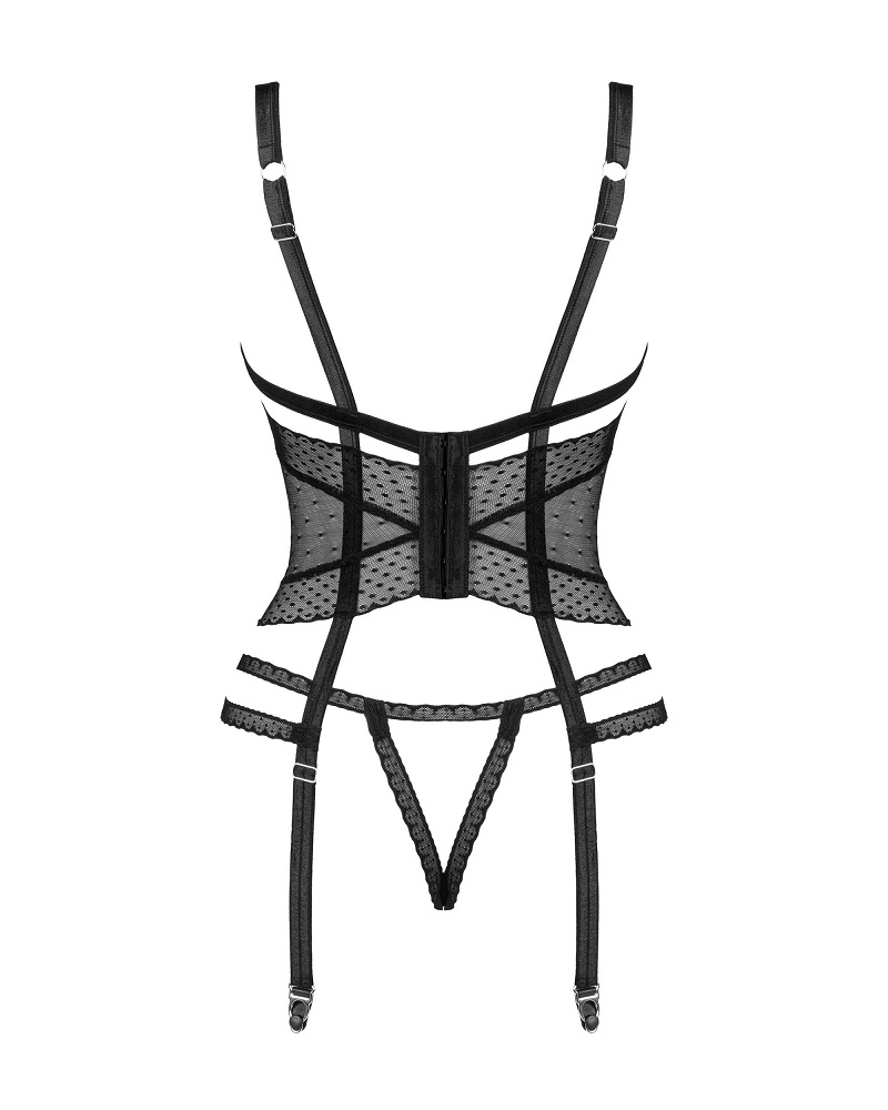 Are you in love with sensual corsets? We have a very sexy of... Obsessive - Lanelia Corset - Black - XS/S photo-9