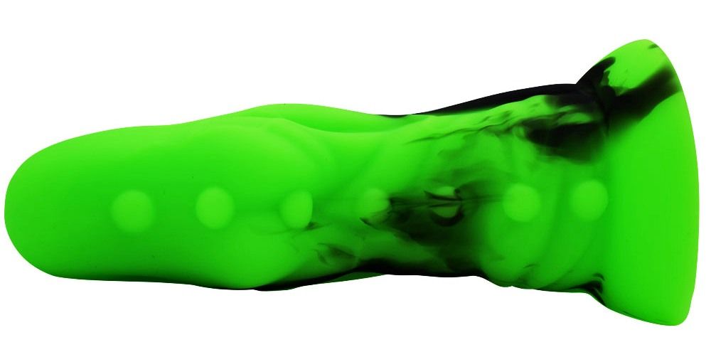 Aligator head shape dildo anal plug perfect softness
&... FAAK - Aligator Dildo - Green/Black photo-10