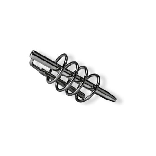 Prowler - Urethral Plug and Cage - Black/Silver 照片