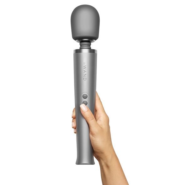 Winner of Cosmopolitan’s Sexcellence Award for “Most Powerfu... Le Wand - Rechargeable Wand - Grey photo-2