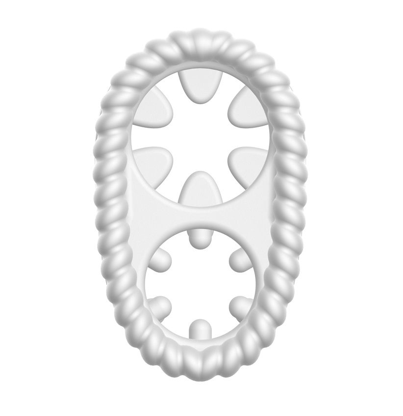 Adopted ergonomic design,this male masturbators totally fits... Secwell - Monroe Masturbator w Vibro Bullet - White photo-7