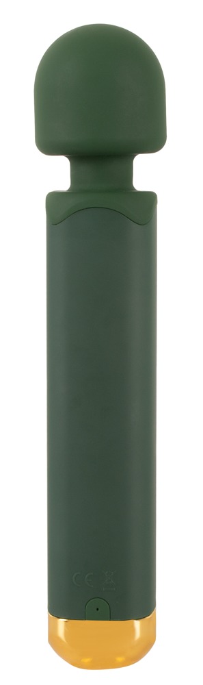 A beautiful design for full-body massages and spot-on stimul... Emerald Love - Luxurious Wand Massager - Green photo-5