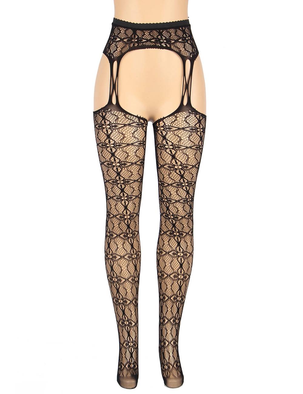Fashion pattern seamless black stocking with suspender
Mate... Ohyeah - Seamless Stocking - Black - M photo-3