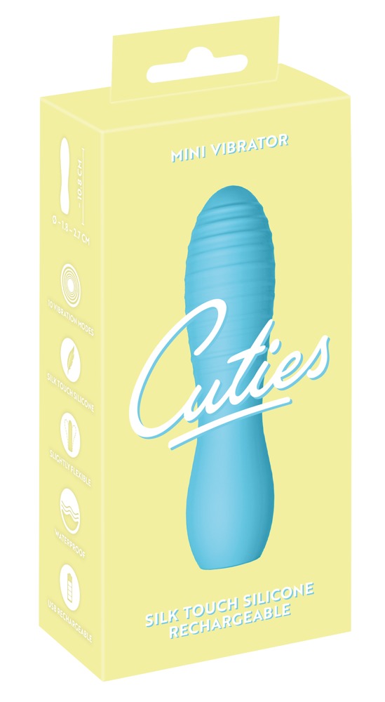 Too cute to be true!
Handy, compact mini-vibrator from the 3... Cuties - Lovely Mini Vibrator - Blue photo-8