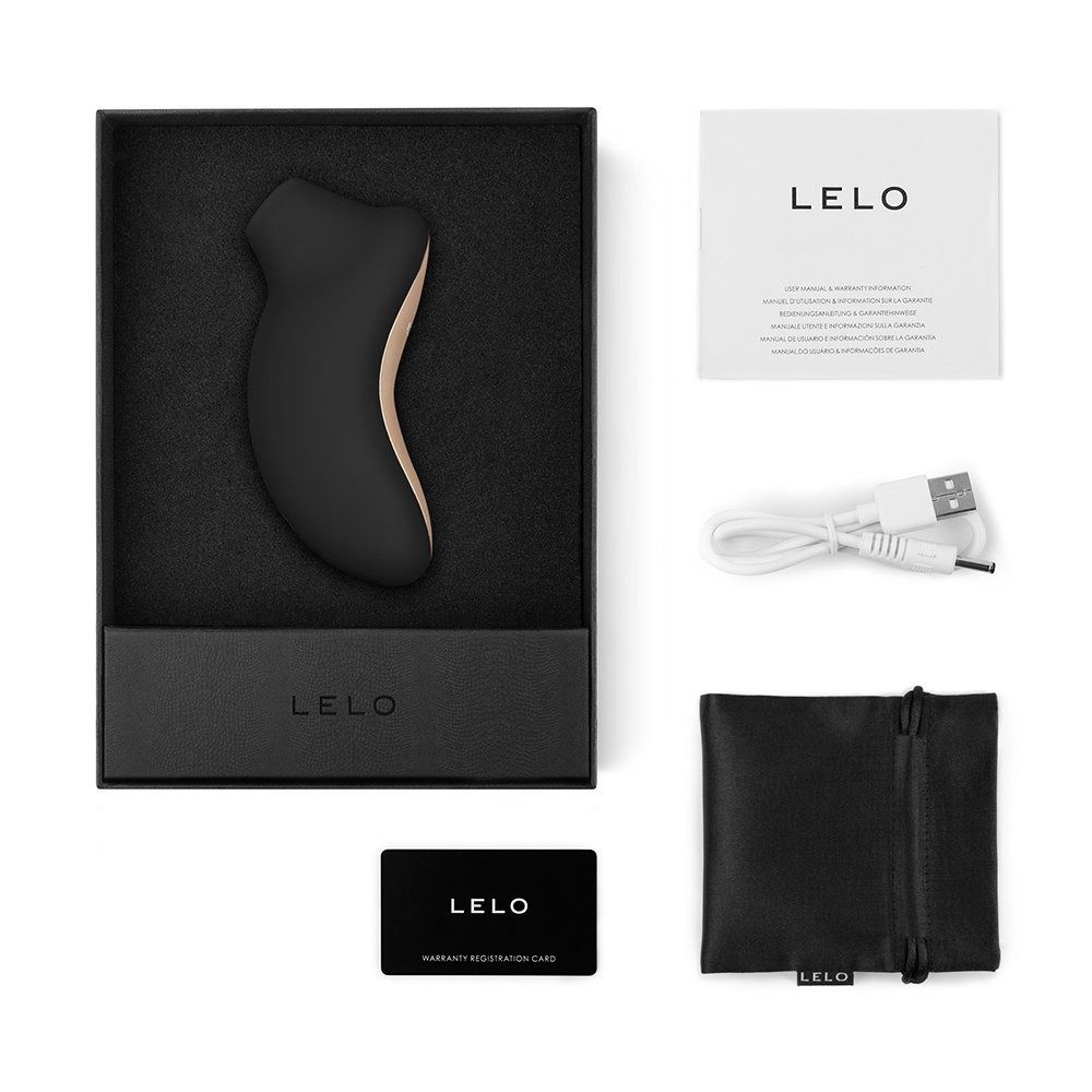 SONA is a sonic clitoral massager. That means it doesn’t rel... Lelo - Sona Clitoris Massager - Black photo-9