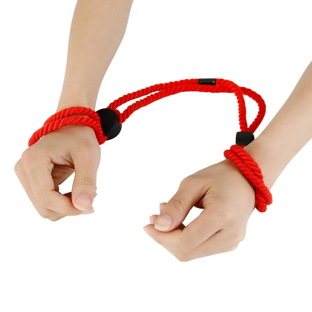 Multifunctional cuffs that can be used in many ways
The cott... SMVIP - Super Easy Rope Handcuffs - Red photo-2