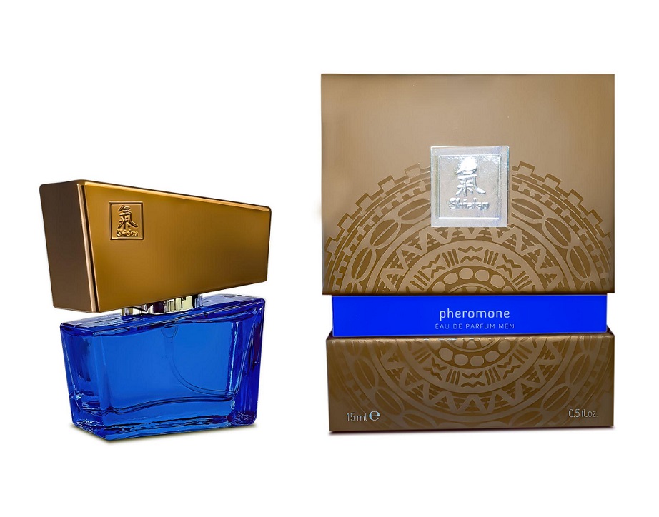 These special, highly concentrated pheromone perfumes with t... Shiatsu - Men Pheromone Perfume - Dark Blue - 15ml photo-4