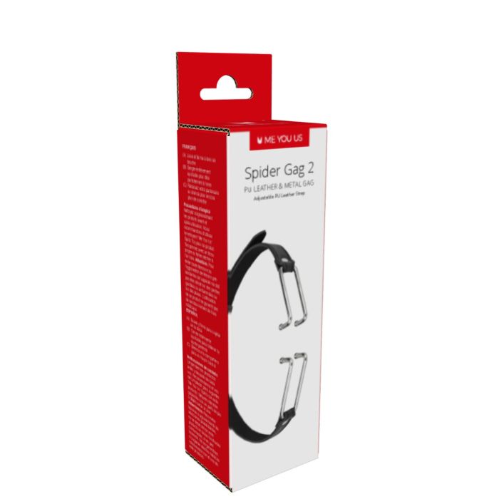 Keep that mouth wide open with this Me You Us Black Spider S... Me You Us - Spider Gag 2 - Black photo-3