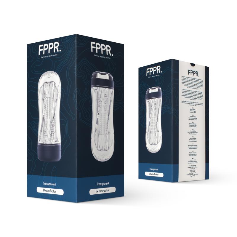 Enjoy intense penis stimulation and an unforgettable experie... FPPR - Cup Masturbator - Clear photo-9