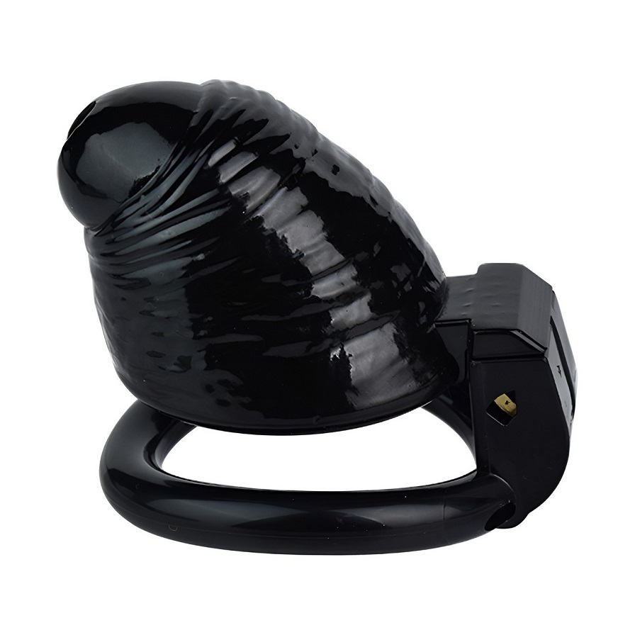 Material: Resin
Total high: 70mm &nbs... FAAK - Dick Resin Chastity Cage S - Black photo-9