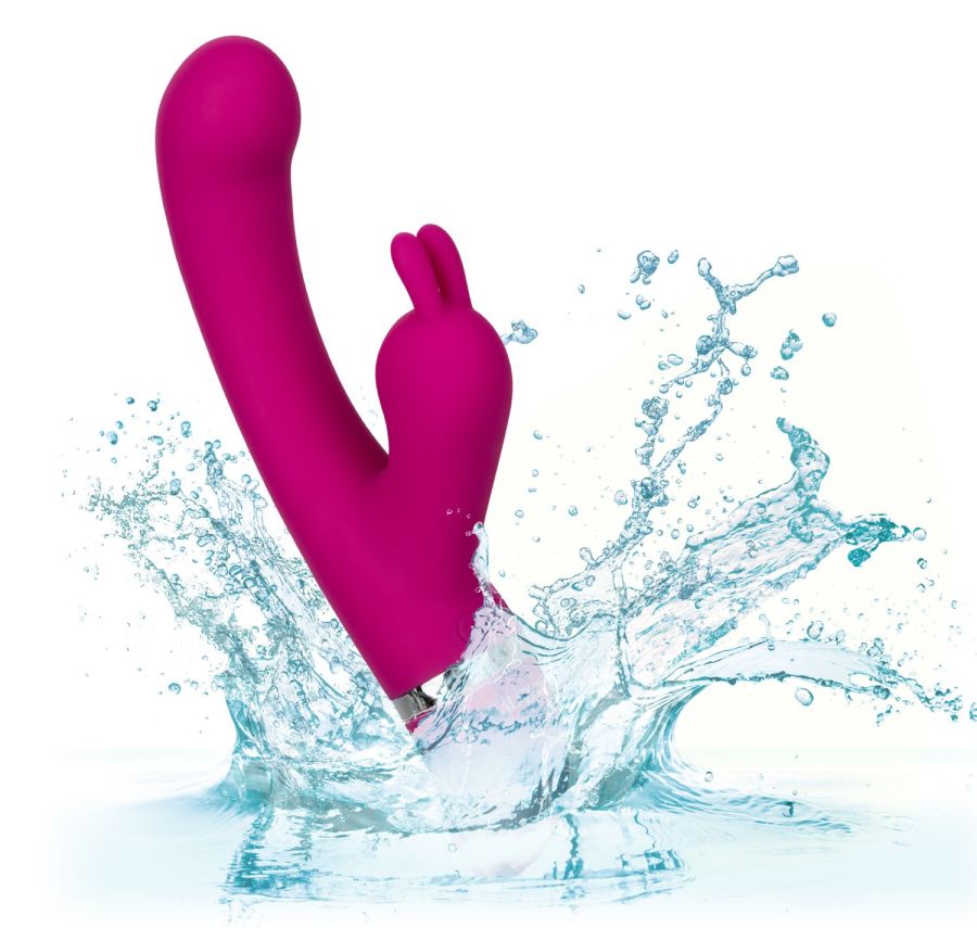 Indulge into passionate playtime with the Foreplay Frenzy Bu... CEN - Foreplay Frenzy Bunny Kisser Vibe - Purple photo-12