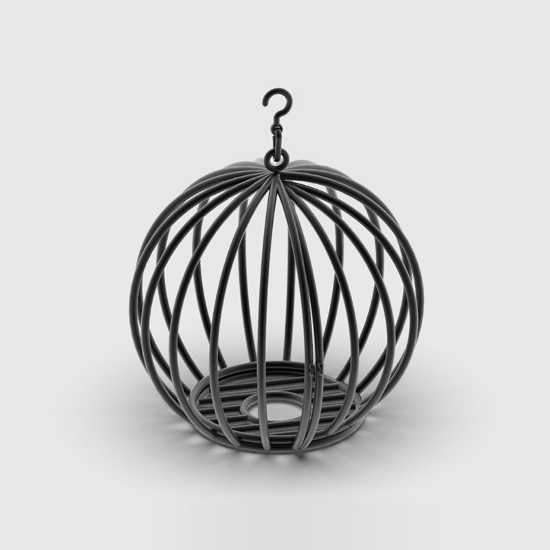 Material: Iron, zinc alloy
Max diameter: 86 cm&n... Roomfun - Suspension Pumpkin Cage photo-2