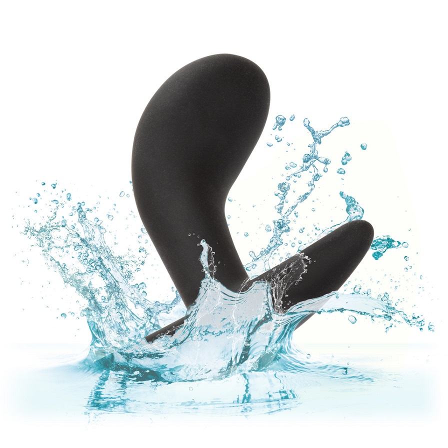 Delve into the world of anal exploration with the Silicone P... CEN - Prostate Plug Kit - Black photo-6