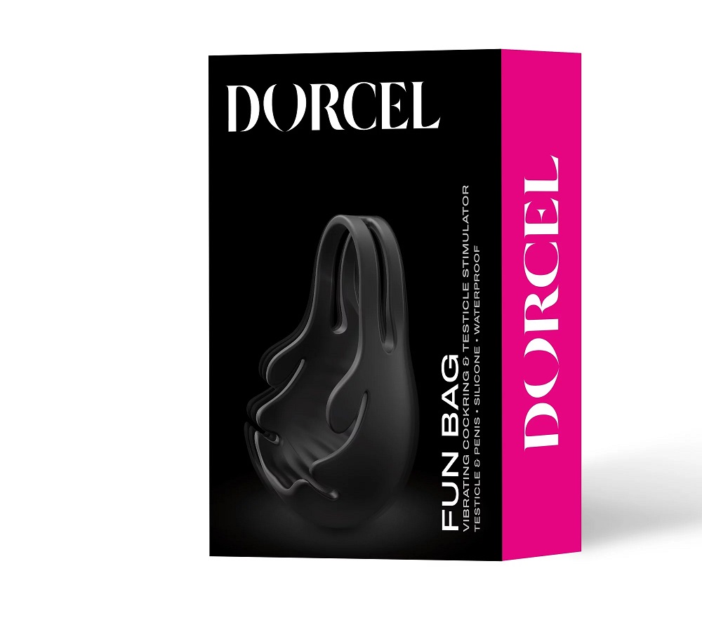 FUN BAG is a testicle and penis stimulator that improves ere... Dorcel - Fun Bag Testicle Stimulator - Black photo-9