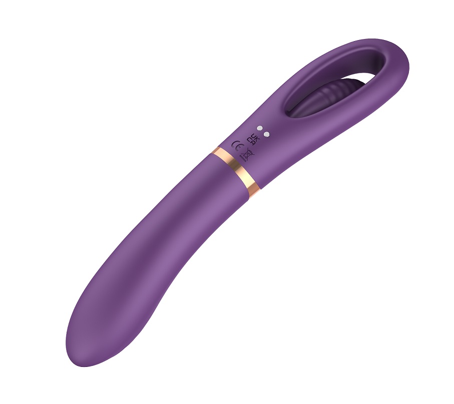 10 Kinds of vibration
10 Kinds of Flicking
Magnet Rechargea... Secwell - Lisa Flicking Dual Vibrator - Purple photo-5