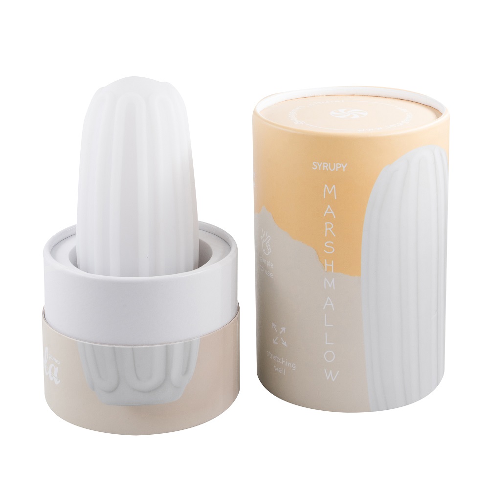 The unrealistic masturbator from the Marshmallow collection ... Lola Games - Marshmallow Syrupy Masturbator - White photo-4