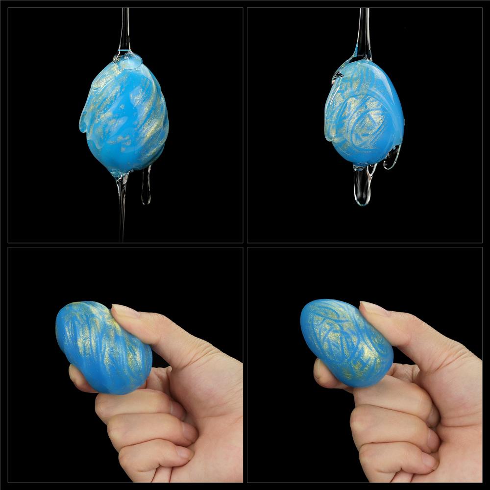 Find your inner strength with easy-to-use weights that take ... Lovetoy - Ocean's Toner Pelvic Egg Set - Blue photo-9