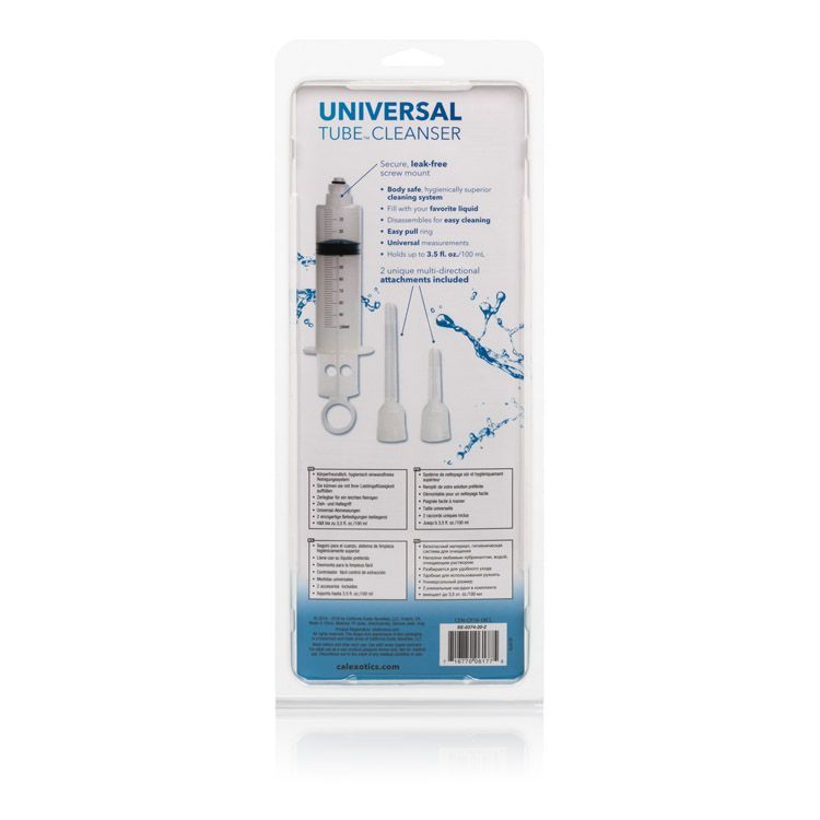 The CalExotics Universal Tube Cleanser makes cleaning before... CEN - Universal Tube Cleanser - Clear photo-8