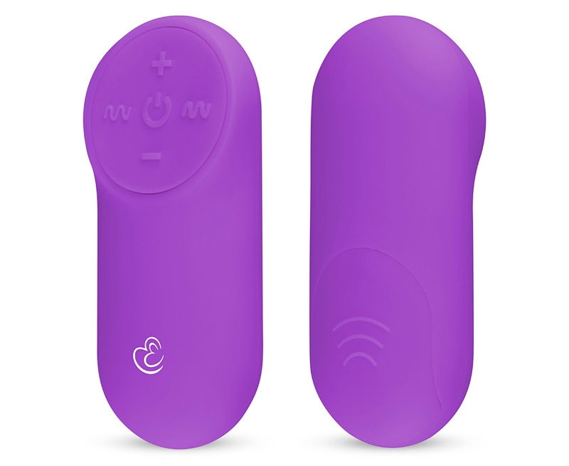 Take foreplay to a higher level with this sensational vibrat... Easytoys - Remote Control Vibro Egg - Purple photo-3