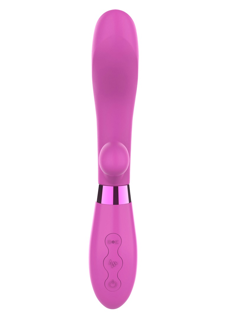 Get ready to party with this Love Rabbit from TOYJOY! This e... Toyjoy - Jingle Fiesta Vibrator - Purple photo-2