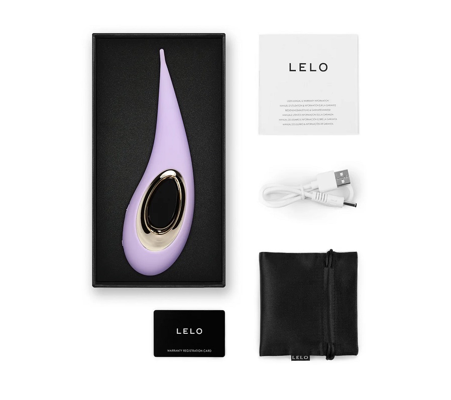 LELO DOT is an innovative clitoral vibrator optimized for mu... Lelo - DOT Clitoral Vibrator - Lilac photo-11