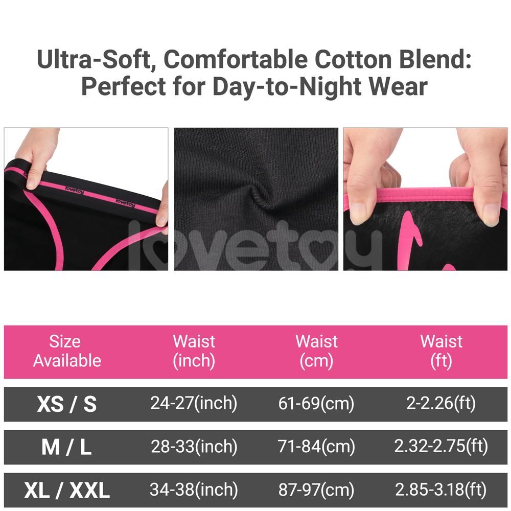 This alluring sexy undies is designed to boost your pleasure... Lovetoy - Slut Vibrating Panties L - Black photo-13