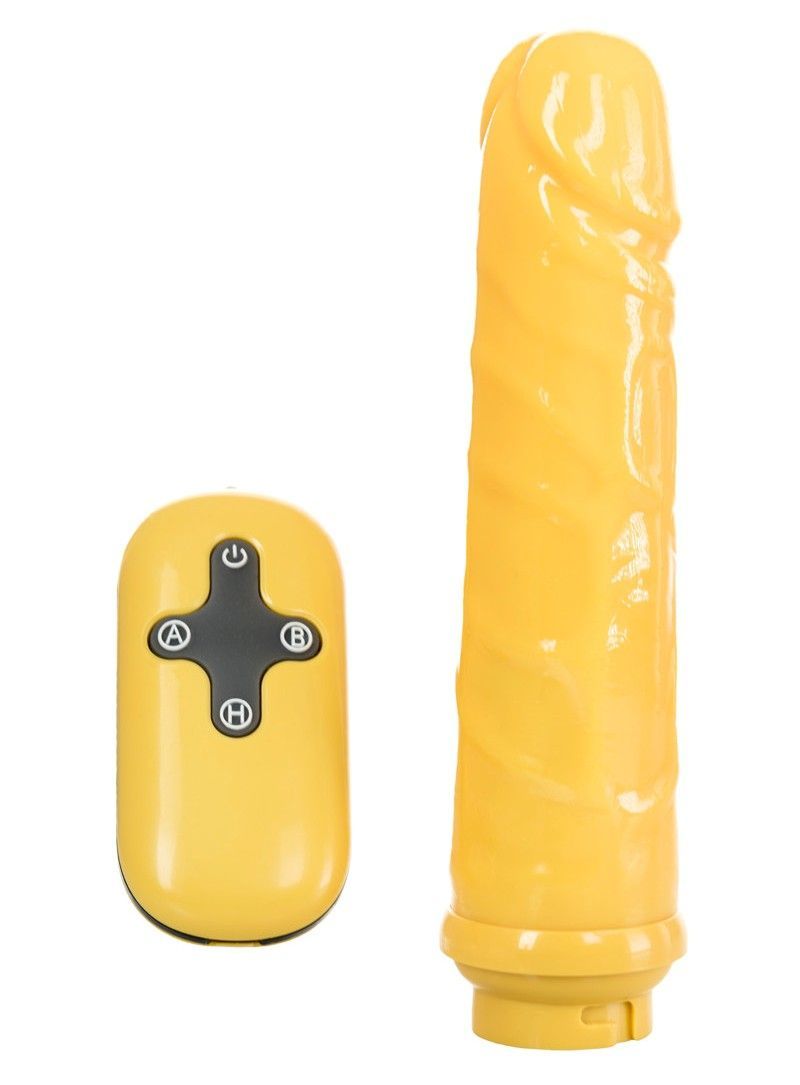 F*ck Bag with warming dildo is hidden in the bright bag.
Re... Motor Lovers - F*ckBag Heating Sex Machine - Yellow photo-3