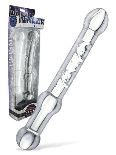 Prisms Erotic Glass - Prana Thrusting Wand - Clear photo