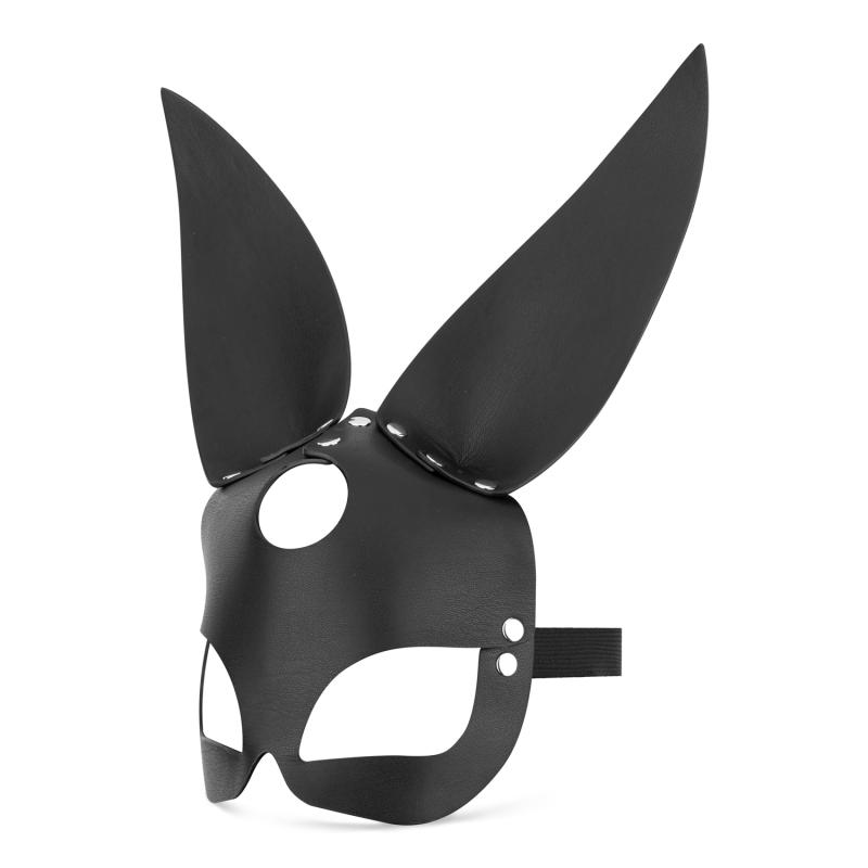 Add a touch of excitement to any scenario and complete your ... Bedroom Fantasies - Bold Bunny Mask - Black photo-3