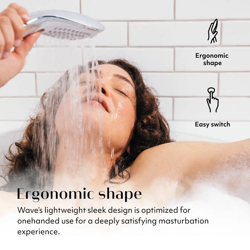 Womanizer Wave is the first ever combined shower head and wa... Womanizer - Wave - Black photo-6