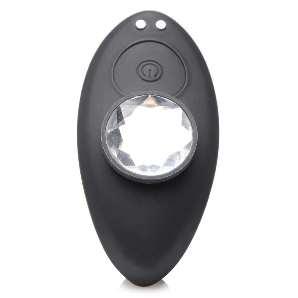 Get a toy with beauty and function! This Naughty Knickers Bl... Frisky - Panty Vibrator w Remote Control - Black photo-3